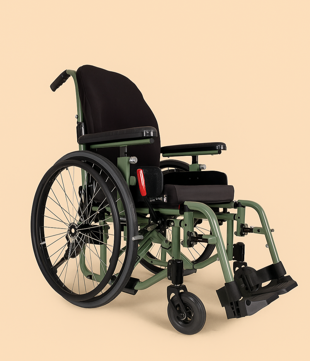 Galaxy Lite folding wheelchair - Future Mobility Products