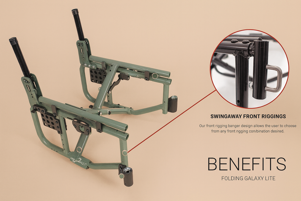 Galaxy Lite folding wheelchair - Future Mobility Products